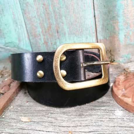 Ceinture Femme intemporelle Lilou - Noire