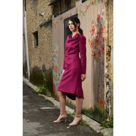 Robe en laine style année 60S