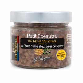 Mont Ventoux small spelt with Nyons olives Y. Reynier 314 ml (jar) - 240 g