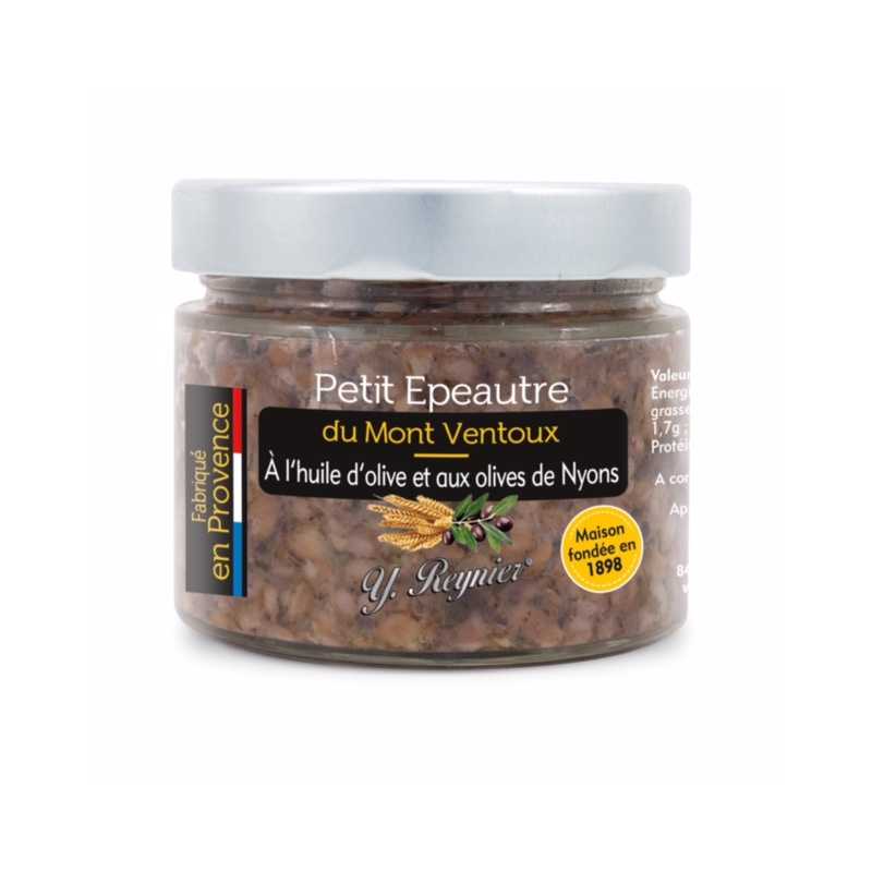 Kleiner Dinkel vom Mont Ventoux mit Oliven von Nyons Y. Reynier 314 ml ...