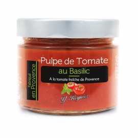 Pulpe de tomate de Provence au basilic Y. Reynier - bocal 314 ml - 270 g