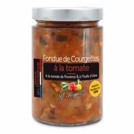 Fondue de courgettes à la tomate de Provence Y. Reynier - bocal 327 ml - 290 g
