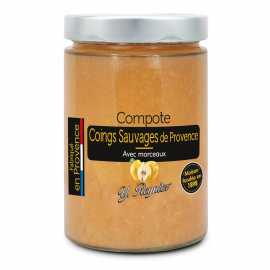 Compote de coing sauvage de Provence Y. Reynier - bocal 327 ml - 310 g