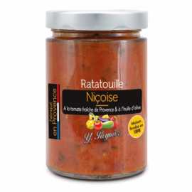 Ratatouille à la tomate fraiche de Provence et à l'huile d'olive Y. Reynier - bocal 327 ml - 290 g