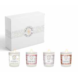 Box of 4 scented candles of 75g