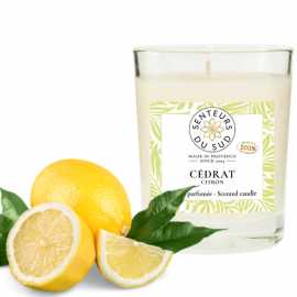 Citron scented candle 140g