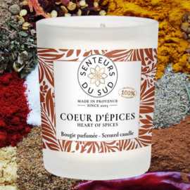 Heart of spices scented candle 75g