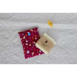 Pochette à savon violet