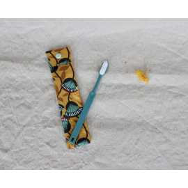 Etui brosse à dents Jaune Ginko