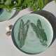 assiette artisanale Philodendron Maison Cassar collection Tsara be