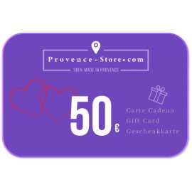 Carte cadeau digitale Provence-Store 50€