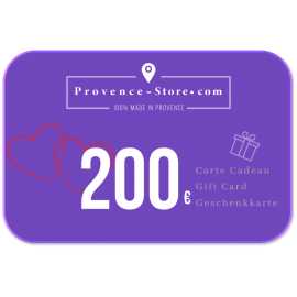 Carte cadeau digitale Provence-Store 200€