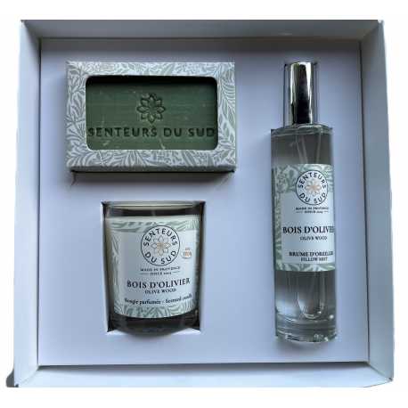 Coffret bien-être Bois d'Olivier