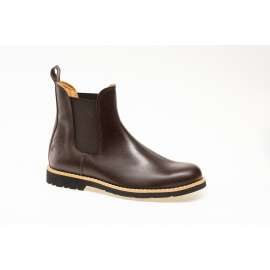GARDIANOU  low boots in genuine leather