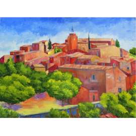 Roussillon, Dorf der Provence