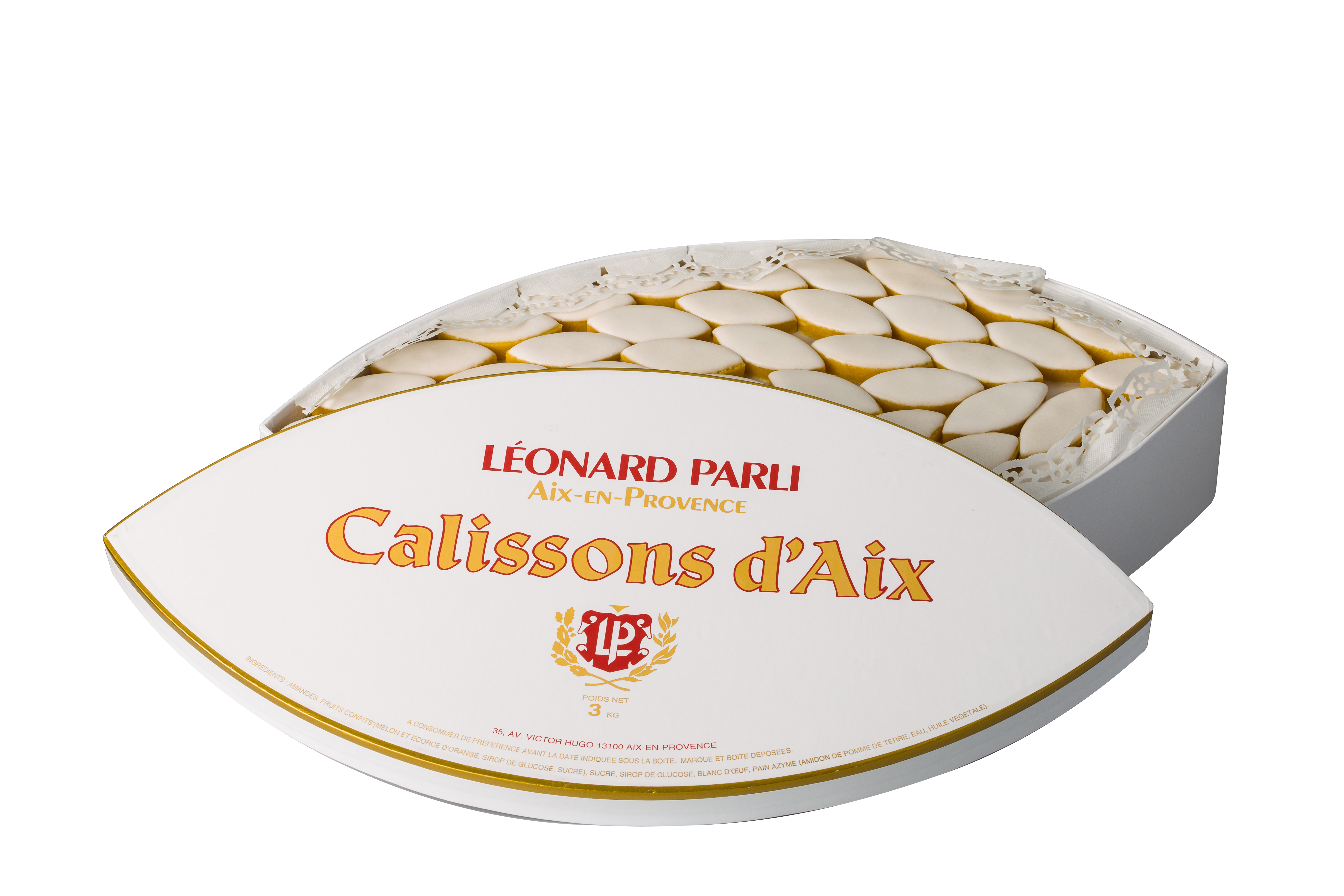 Calissons d'Aix-en-Provence: the famous sweet from Provence.