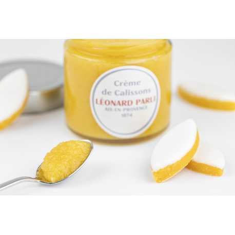 Créme de Calissons artisanale par le Confiseur Aixois Léonard Parli 