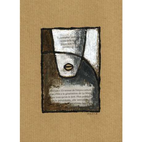 Monolithe - série petits formats sur craft