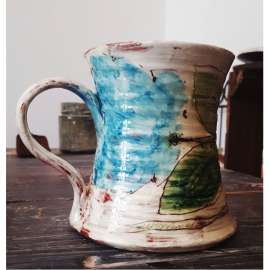 Blue Large Mug