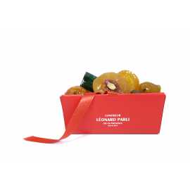 Assorteds candied fruits in a box