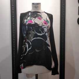 Black Silk Blouse