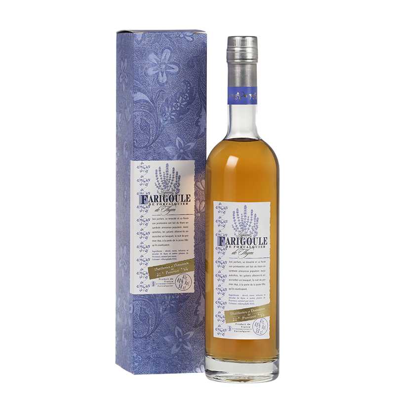 La Farigoule, an excellent wild thyme liquor