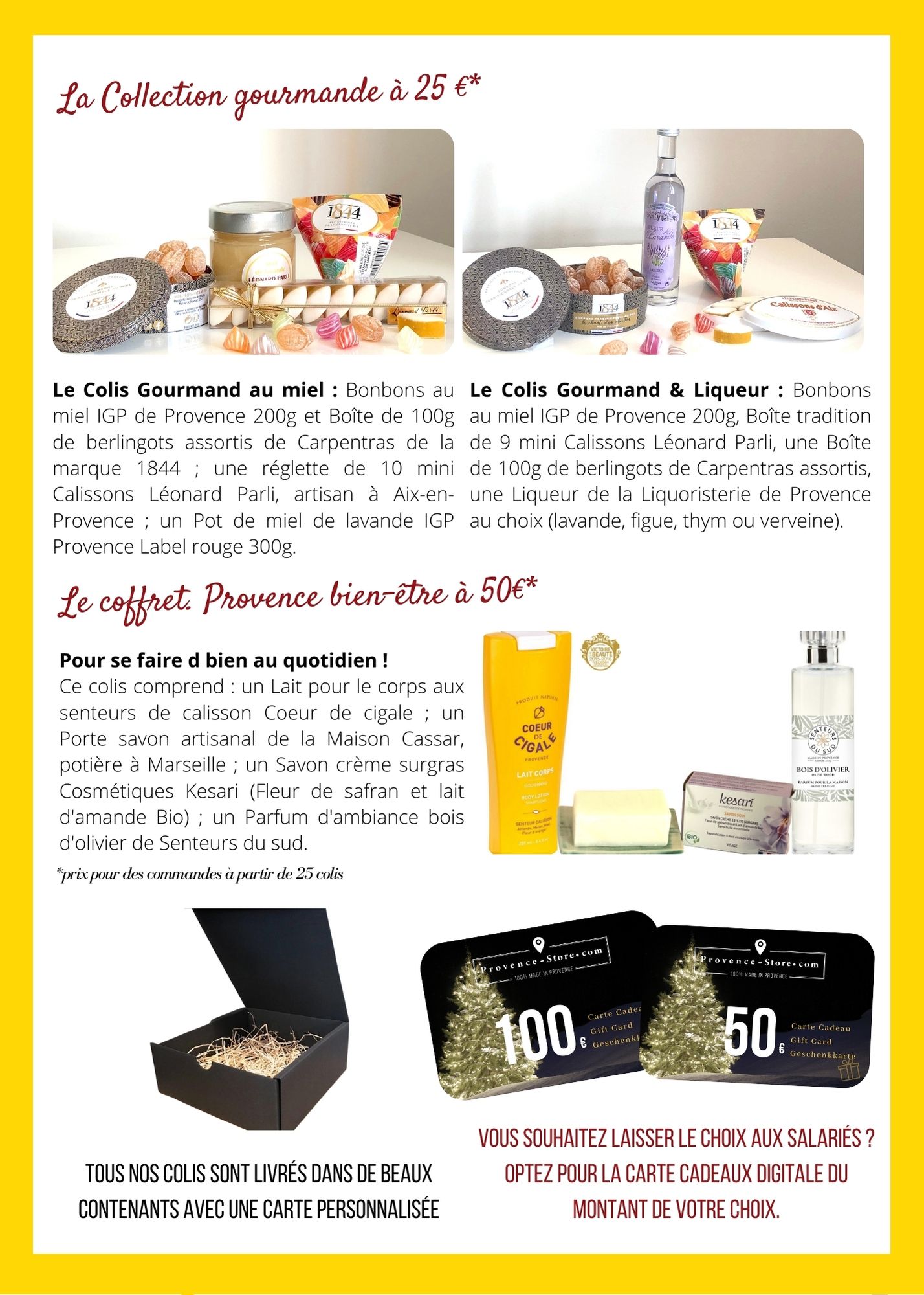 colis cadeaux 2021